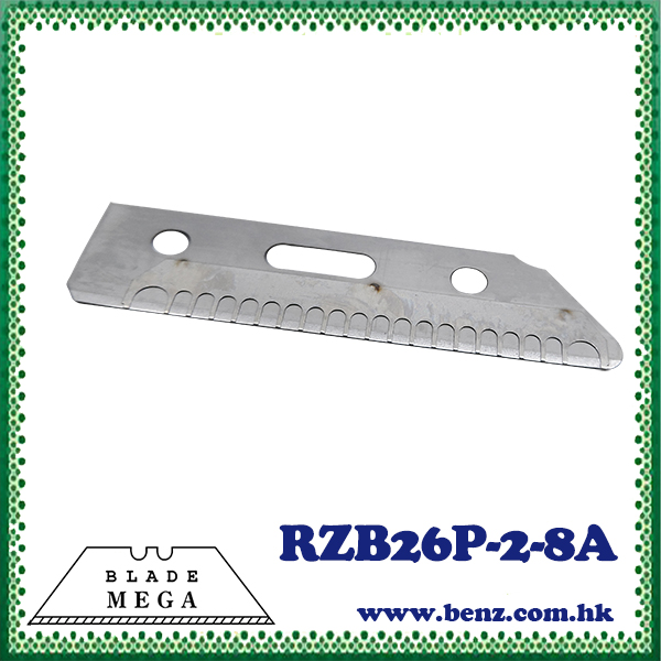 Ladies razor blade with protective guard